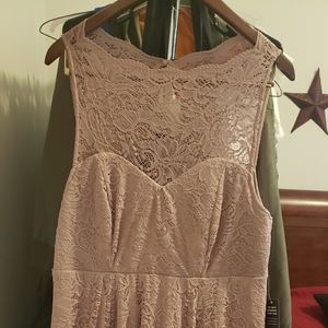 Torrid  mauve tulle dress